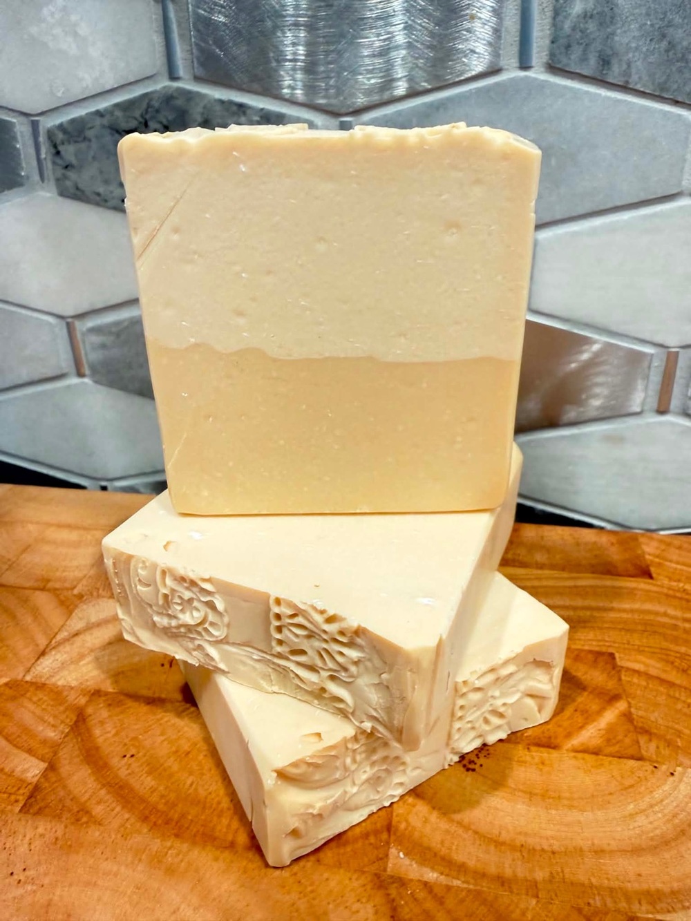 Turmeric gentle glow- Turmeric, Honey & Goats Milk Organic Bar Soap. Unscented